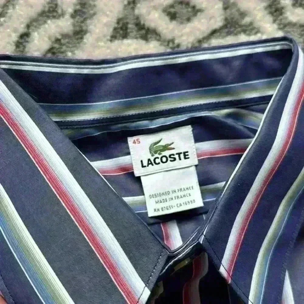 Lacoste men’s dress shirt size 45 (XL) NWOT